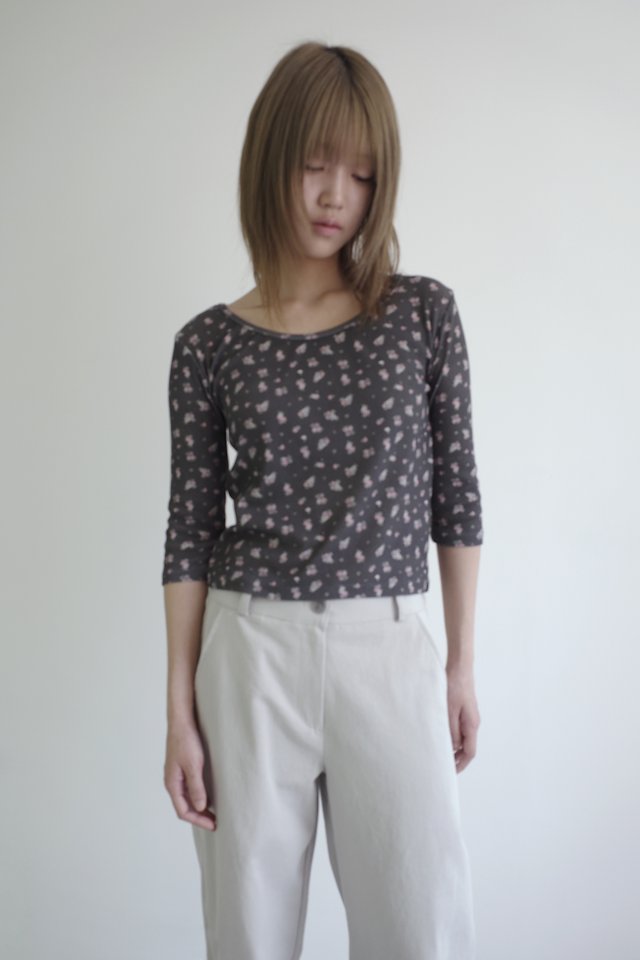 Enten - Korean Women Fashion - #momslook - Help Me Tee - 3