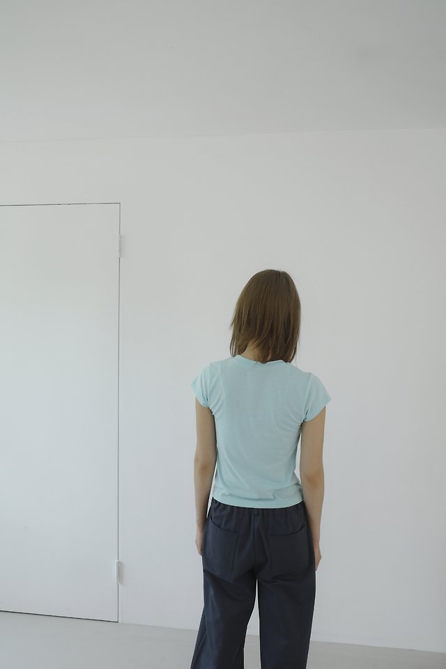 Enten - Korean Women Fashion - #momslook - Again Tee - 6