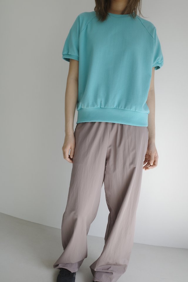 Enten - Korean Women Fashion - #momslook - Cachi Short Sleeve Sweatshirt