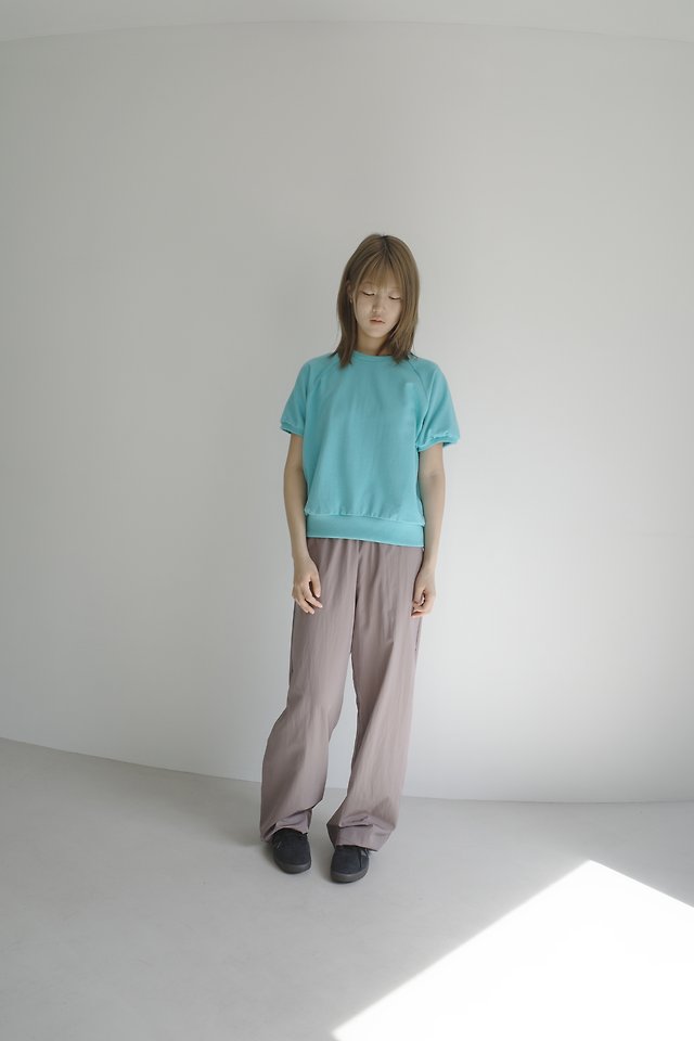 Enten - Korean Women Fashion - #momslook - Cachi Short Sleeve Sweatshirt - 2