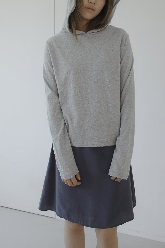 Enten - Korean Women Fashion - #shopsmall - Clean Hoodie Tee - 11