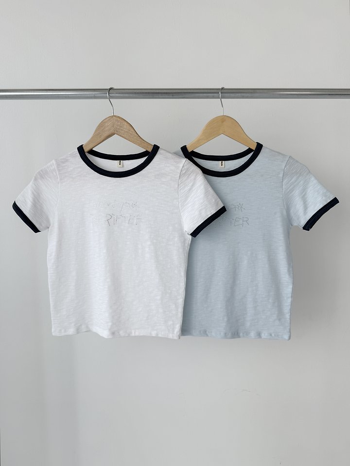 Enten - Korean Women Fashion - #vintageinspired - New York Tee
