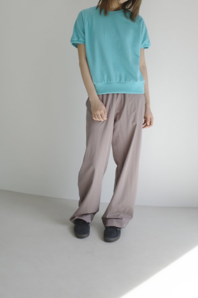 Enten - Korean Women Fashion - #vintageinspired - Cachi Short Sleeve Sweatshirt - 5