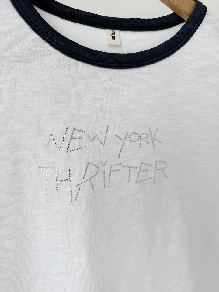 Enten - Korean Women Fashion - #vintagekidsstyle - New York Tee - 2