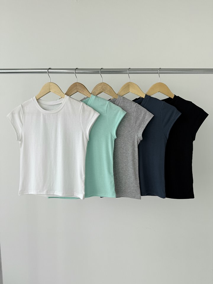 Enten - Korean Women Fashion - #vintagekidsstyle - Again Tee - 10