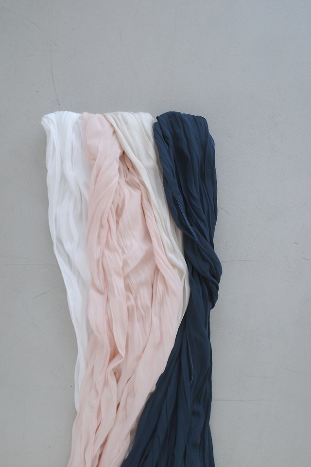 Enten - Korean Women Fashion - #womensfashion - Wrinkle Scarf - 6