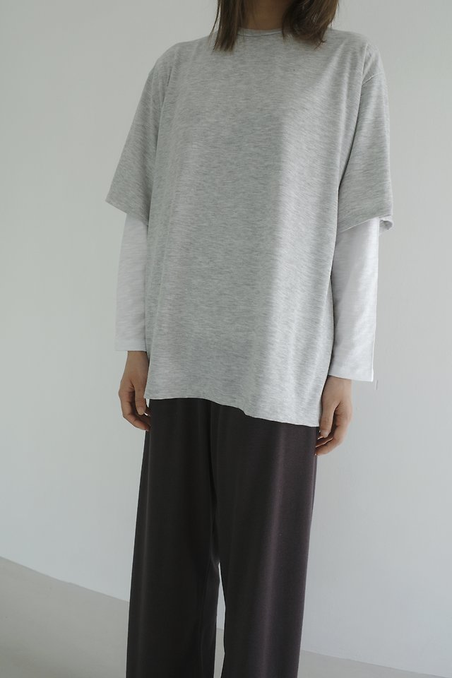 Enten - Korean Women Fashion - #womensfashion - Daily Loose Tee - 10