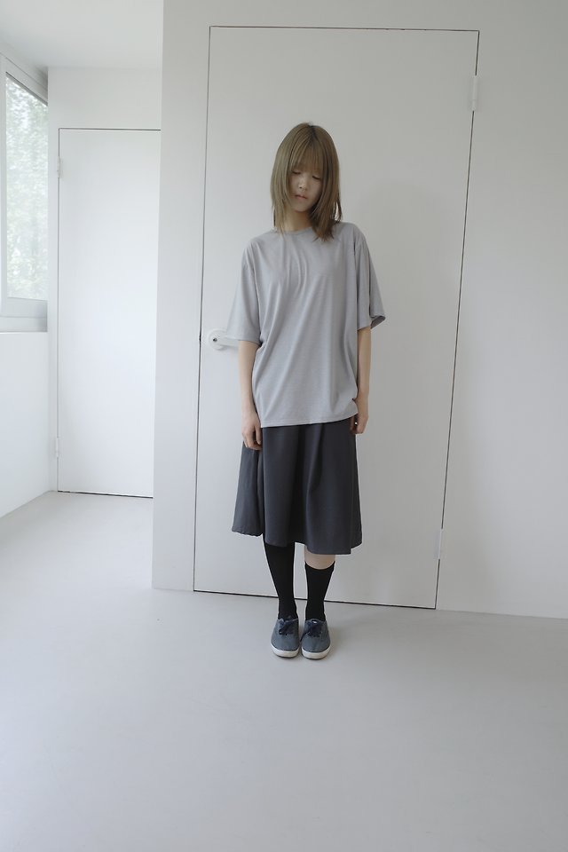 Enten - Korean Women Fashion - #womensfashion - Daily Loose Tee - 12