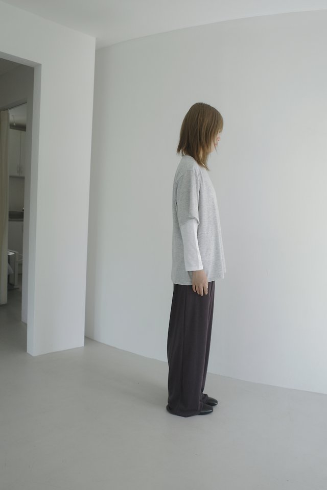 Enten - Korean Women Fashion - #momslook - Daily Loose Tee - 4