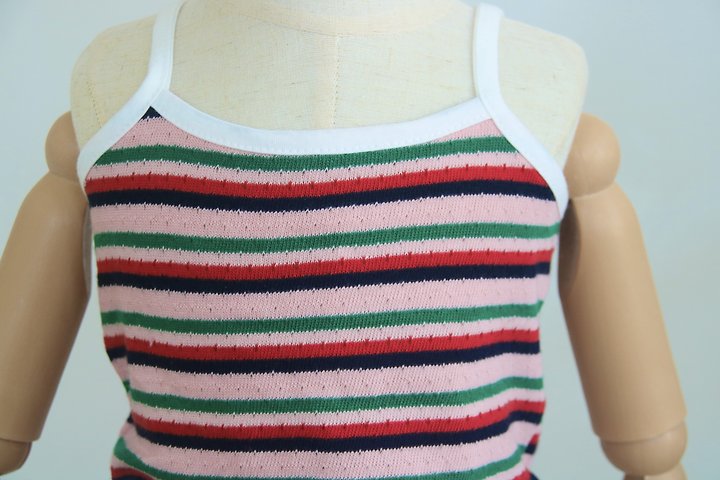 Erin J - Korean Children Fashion - #stylishchildhood - Eyelet String Sleeveless - 4
