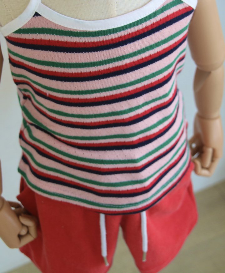 Erin J - Korean Children Fashion - #childrensboutique - Eyelet String Sleeveless - 5