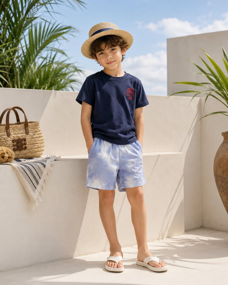 Erin J - Korean Children Fashion - #discoveringself - Water Dye Pants - 4