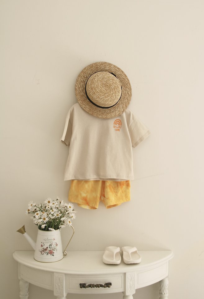 Erin J - Korean Children Fashion - #kidsshorts - Water Dye Pants - 5