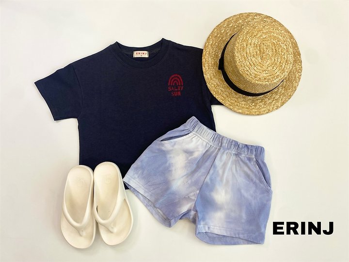 Erin J - Korean Children Fashion - #kidsstore - Water Dye Pants - 6