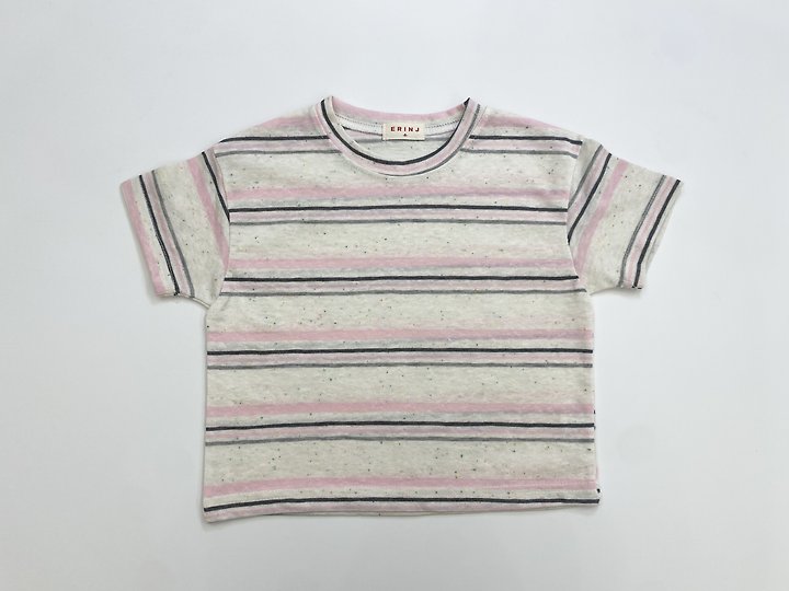 Erin J - Korean Children Fashion - #prettylittlegirls - Pop Stripe Tee - 3