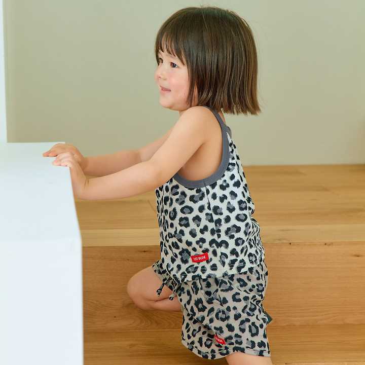 Firstblue - Korean Children Fashion - #Kfashion4kids - Leopard Shorts - 7