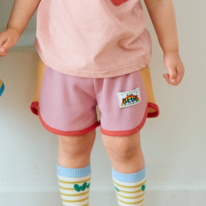 Firstblue - Korean Children Fashion - #childofig - Waffle Shorts - 3