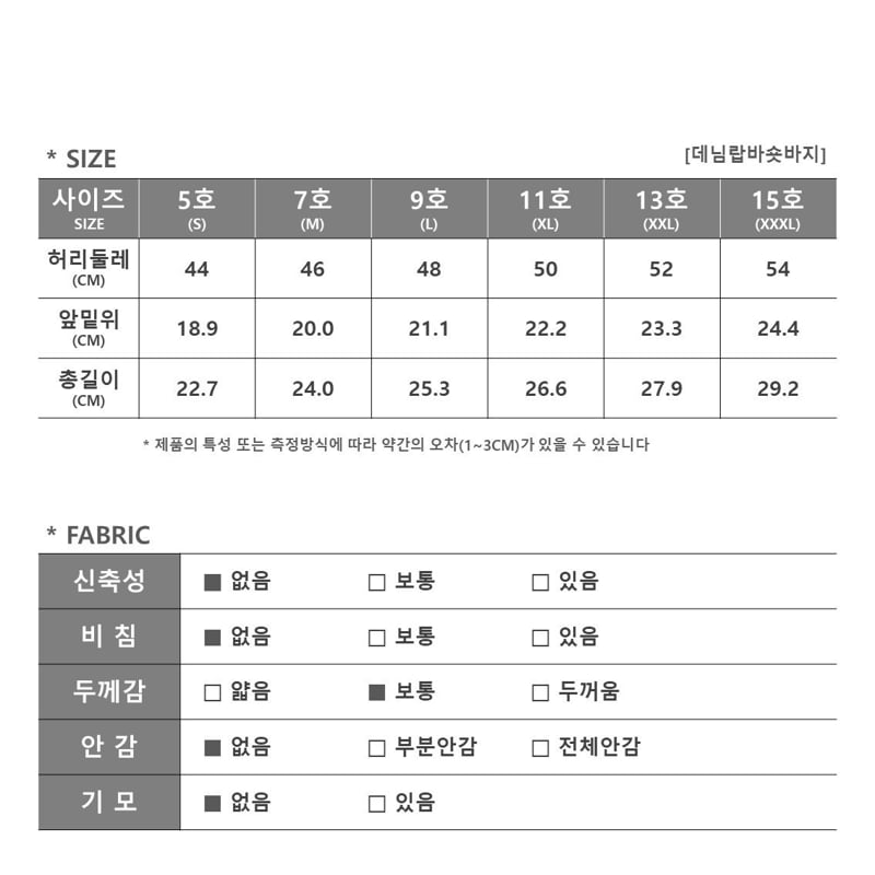 Firstblue - Korean Children Fashion - #childofig - Denim Labba Shorts - 12