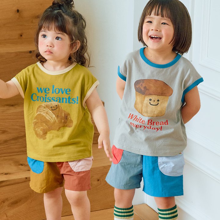 Firstblue - Korean Children Fashion - #childofig - Bread Sleeveless Top