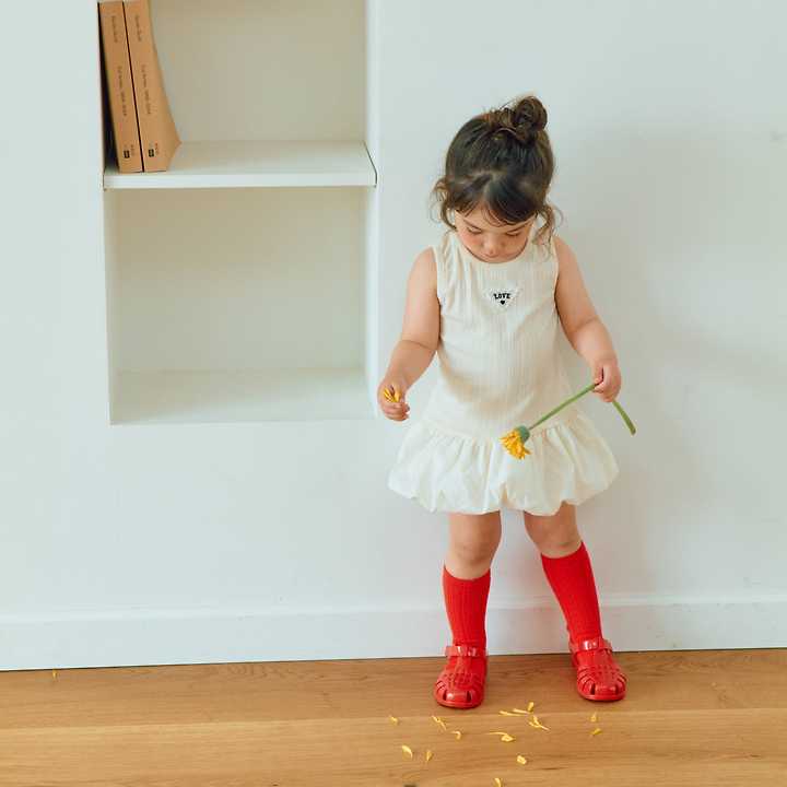 Firstblue - Korean Children Fashion - #designkidswear - Pumpkin One-piece - 7