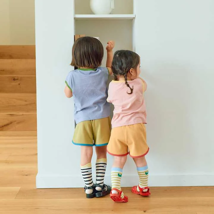 Firstblue - Korean Children Fashion - #fashionkids - Waffle Shorts - 7