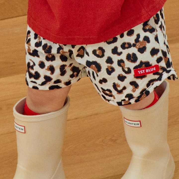Firstblue - Korean Children Fashion - #fashionkids - Leopard Shorts - 3