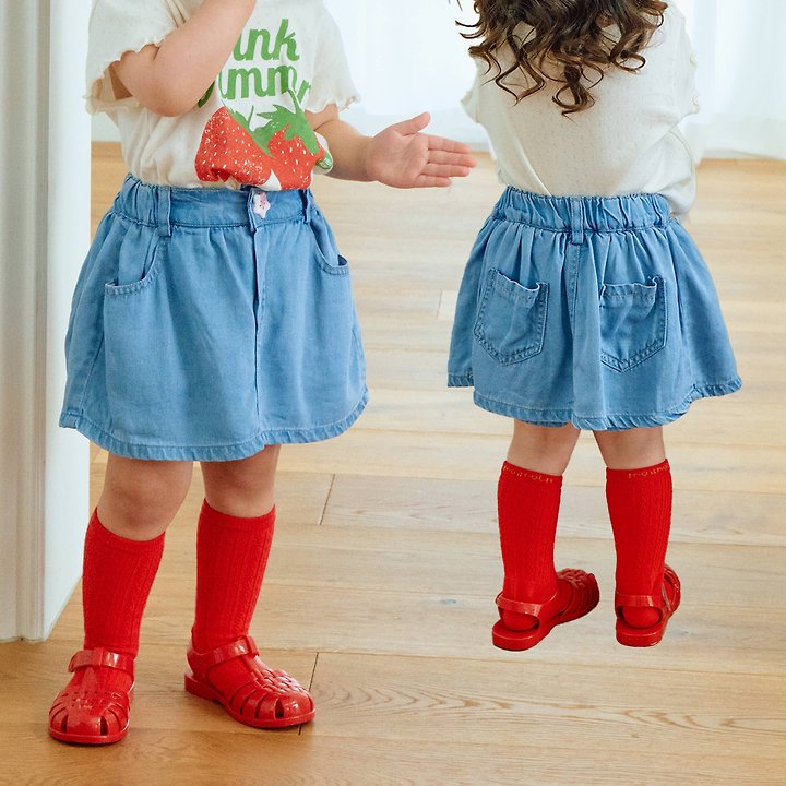 Firstblue - Korean Children Fashion - #fashionkids - Flare Skort