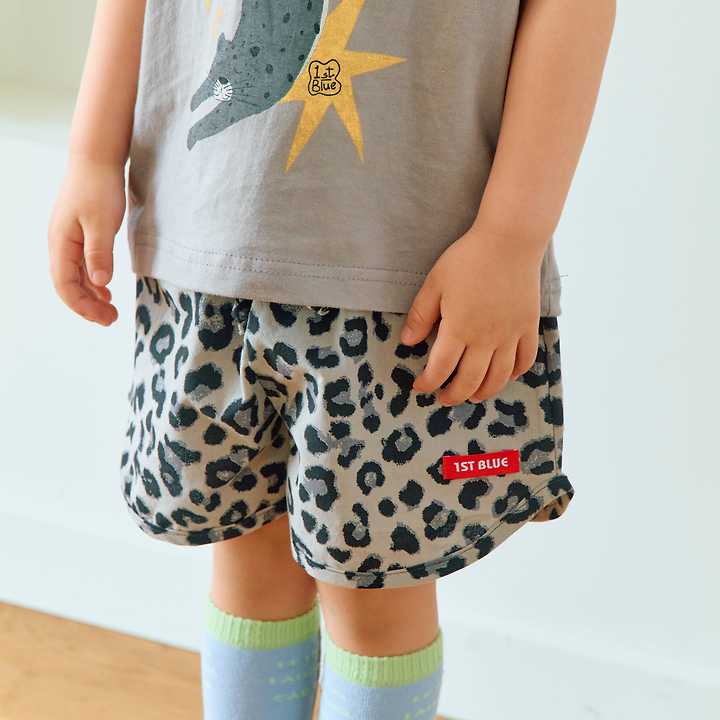 Firstblue - Korean Children Fashion - #kidsstore - Leopard Shorts - 5