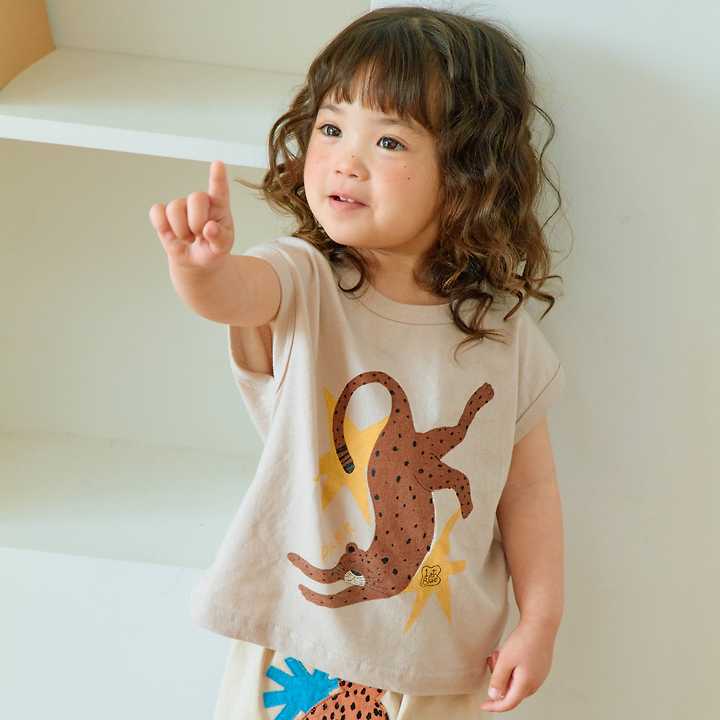 Firstblue - Korean Children Fashion - #kidzfashiontrend - Star Leopard Sleeveless Top - 7