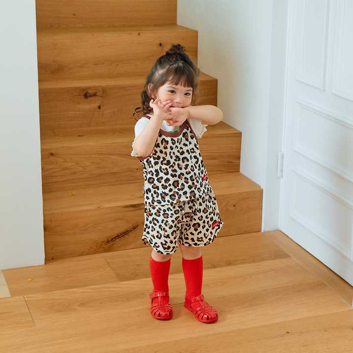 Firstblue - Korean Children Fashion - #littlefashionista - Leopard Shorts - 8