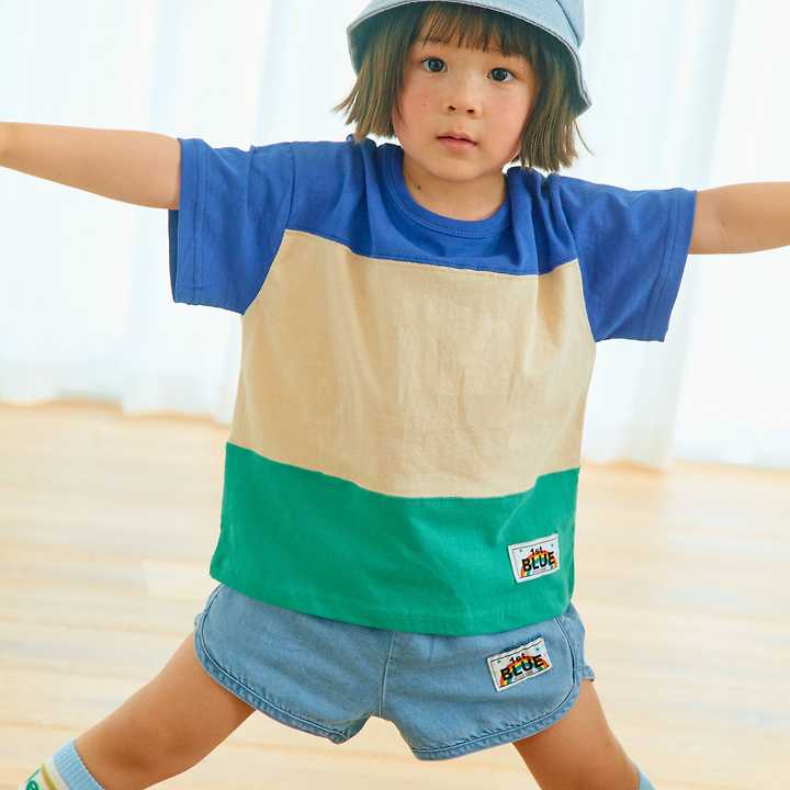 Firstblue - Korean Children Fashion - #littlefashionista - Denim Labba Shorts - 7