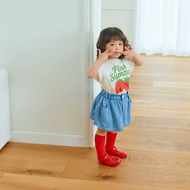 Firstblue - Korean Children Fashion - #littlefashionista - Flare Skort - 6