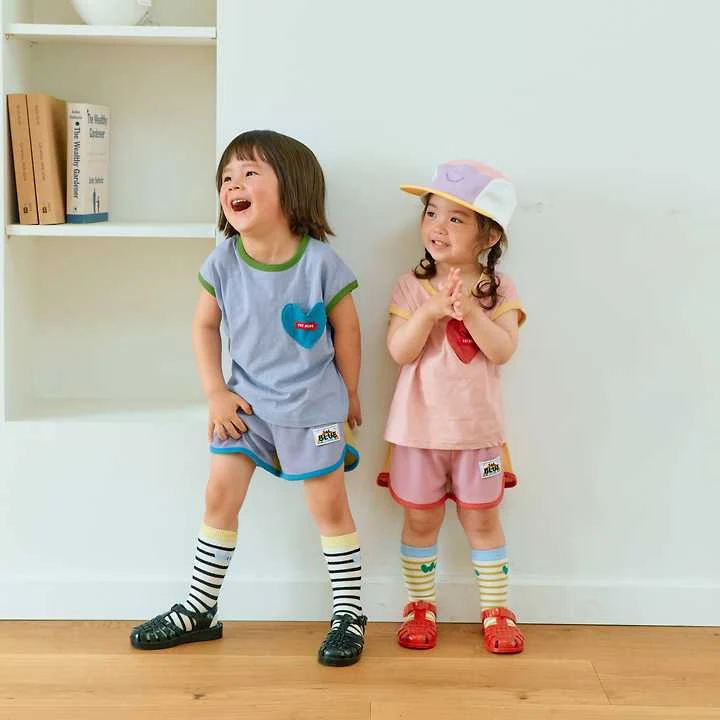 Firstblue - Korean Children Fashion - #littlefashionista - Heart Pocket Sleeveless Top - 5