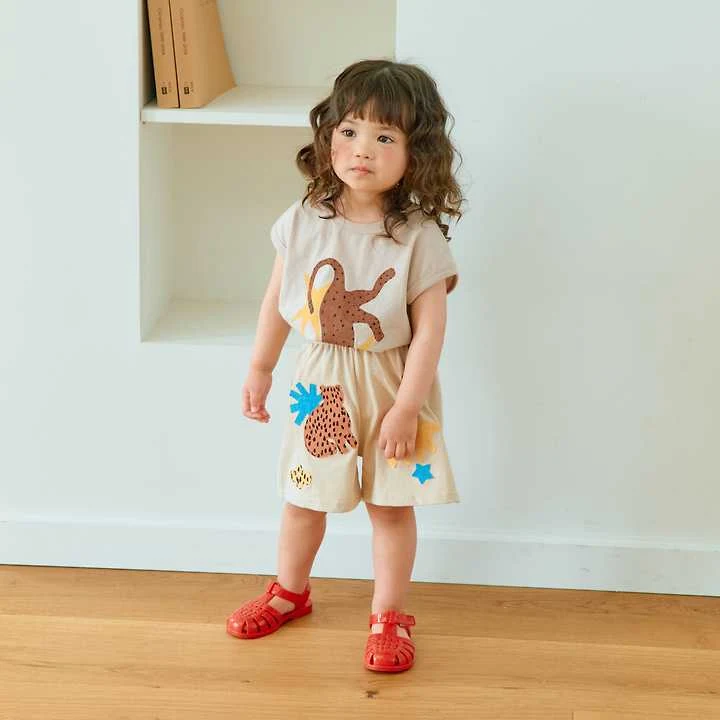Firstblue - Korean Children Fashion - #magicofchildhood - Animal Embroidery Shorts - 11