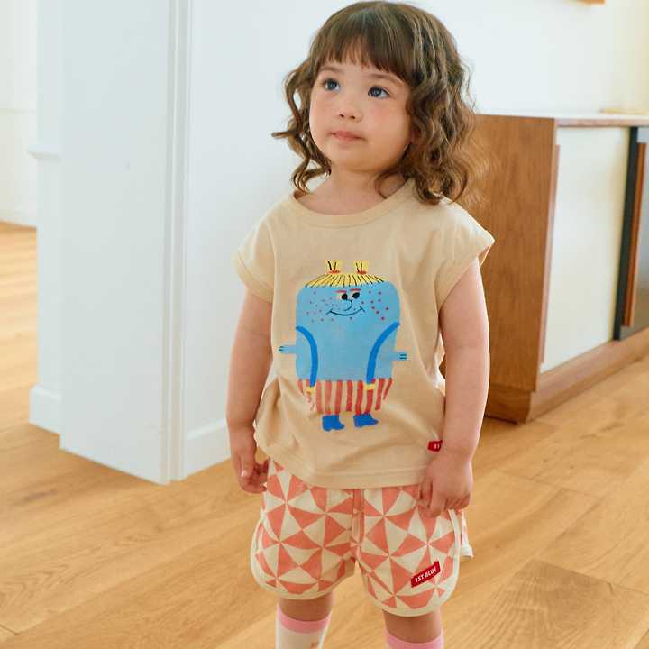 Firstblue - Korean Children Fashion - #magicofchildhood - Character Monster Sleeveless Top - 11