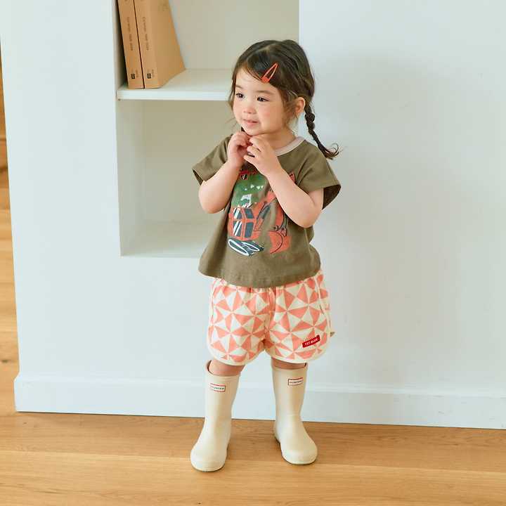 Firstblue - Korean Children Fashion - #magicofchildhood - Excavator Dino Drop Tee - 8