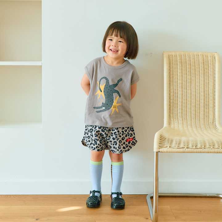 Firstblue - Korean Children Fashion - #minifashionista - Star Leopard Sleeveless Top - 11