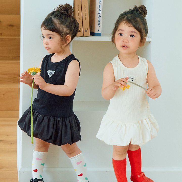 Firstblue - Korean Children Fashion - #prettylittlegirls - Pumpkin One-piece
