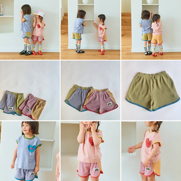 Firstblue - Korean Children Fashion - #stylishchildhood - Waffle Shorts - 2