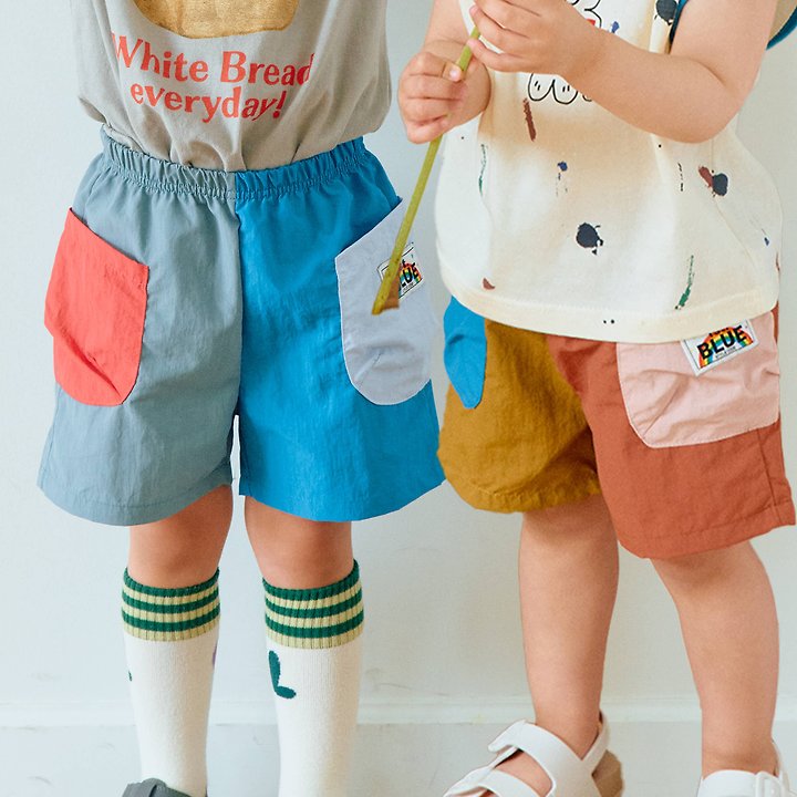 Firstblue - Korean Children Fashion - #stylishchildhood - Cargo Shorts