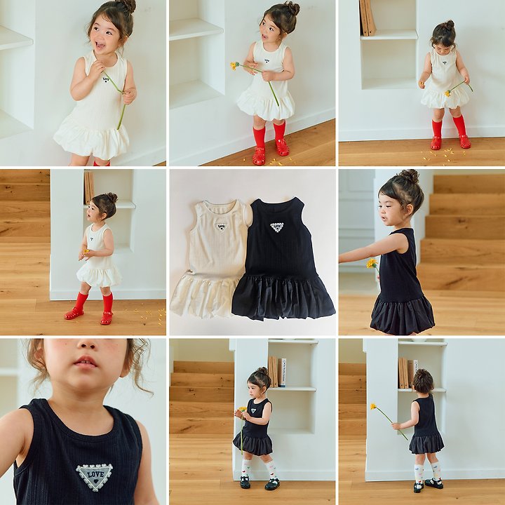 Firstblue - Korean Children Fashion - #todddlerfashion - Pumpkin One-piece - 2