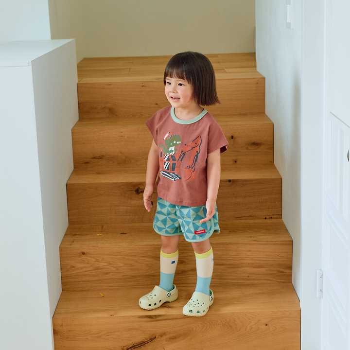 Firstblue - Korean Children Fashion - #todddlerfashion - Excavator Dino Drop Tee - 11