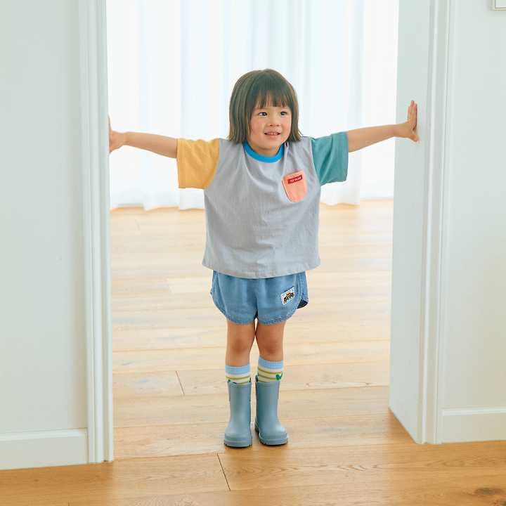 Firstblue - Korean Children Fashion - #toddlerclothing - Pocket Short Sleeve Tee - 6