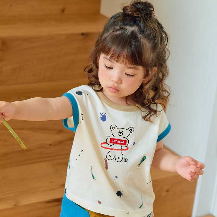 Firstblue - Korean Children Fashion - #toddlerclothing - Painting Print Sleeveless Top - 9