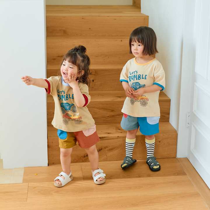 Firstblue - Korean Children Fashion - #toddlerclothing - Monster Truck Short Sleeve Tee - 8