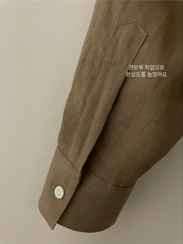 Flatgarden - Korean Women Fashion - #momslook - Mui Linen Shirt - 5