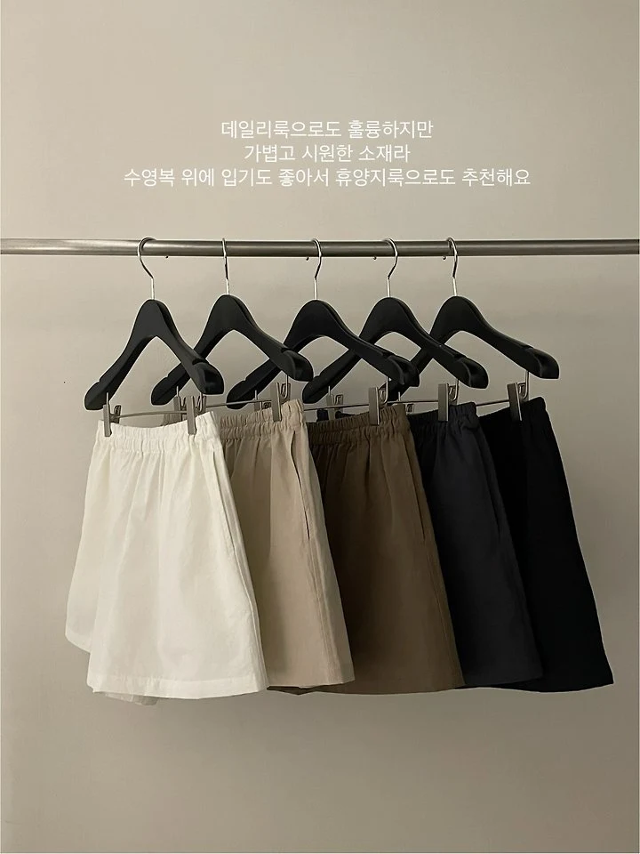 Flatgarden - Korean Women Fashion - #momslook - Linen Half Pants