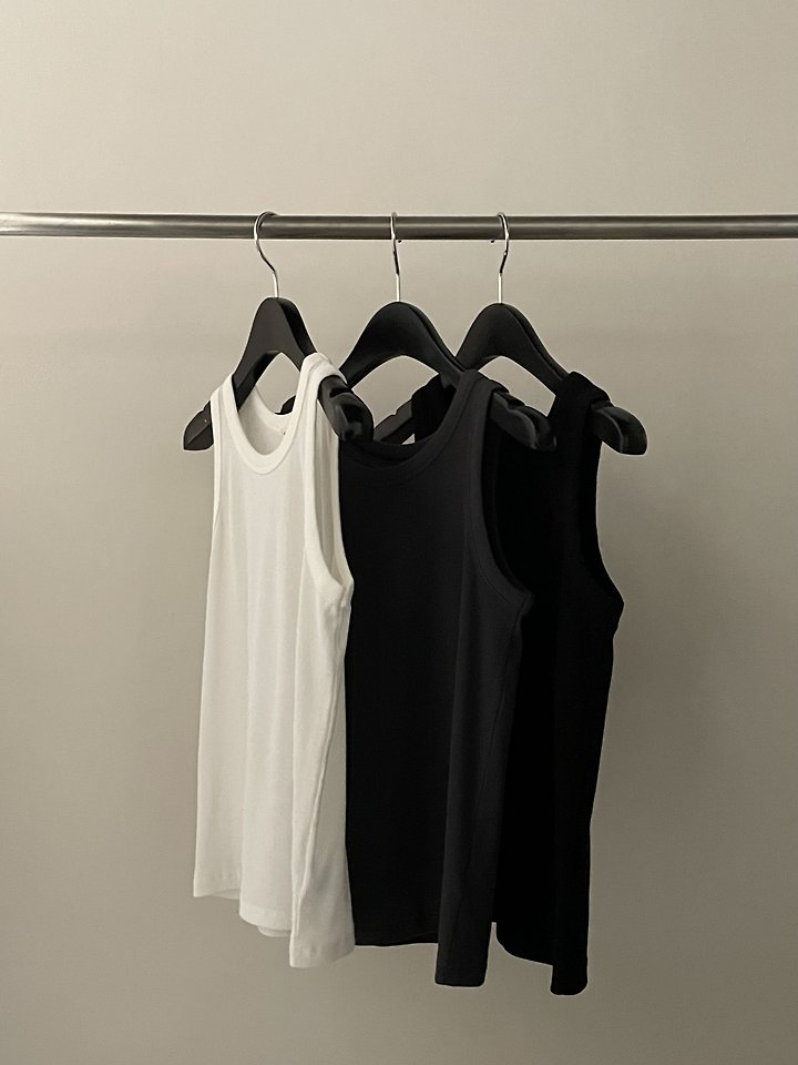 Flatgarden - Korean Women Fashion - #momslook - Kangyeon Ribbed Sleeveless Top - 9