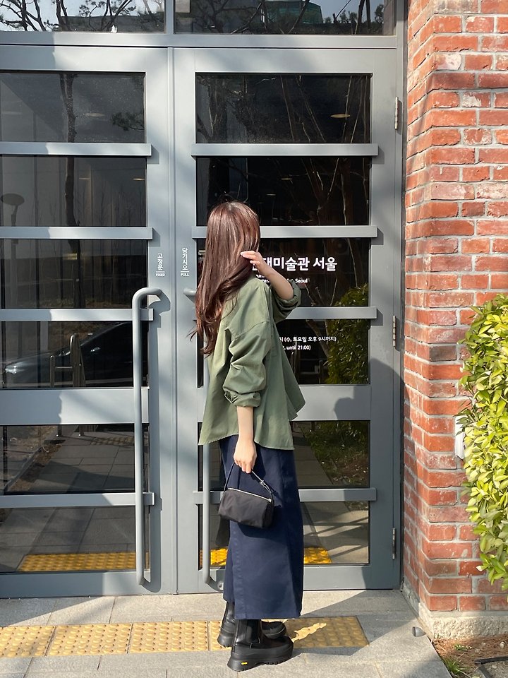 Flatgarden - Korean Women Fashion - #momslook - D-Ring Skirt - 2