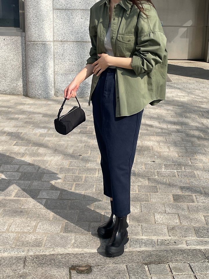 Flatgarden - Korean Women Fashion - #momslook - D-Ring Skirt - 4
